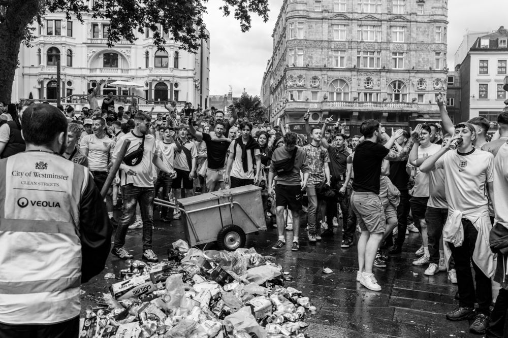 Fans Go From Euphoria To Despair As England Falls Short