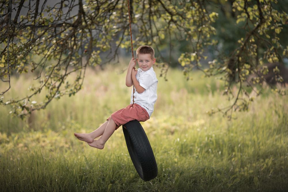 У прабабушки летом