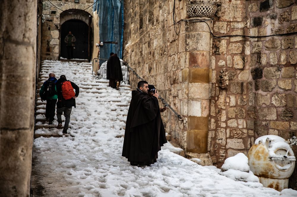 Snow in Jerusalem