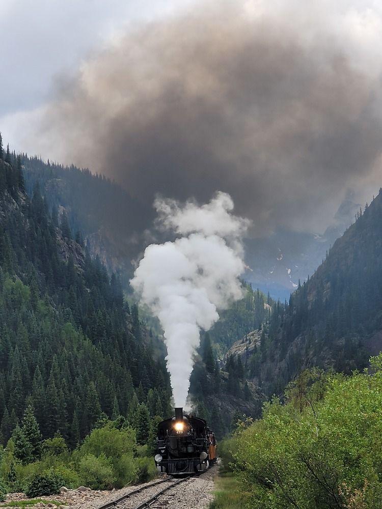 Train coming in hot
