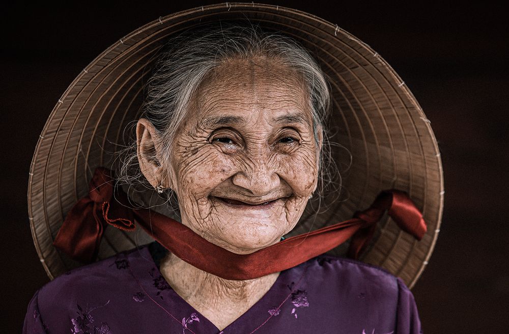 Hidden smile in Hoi an