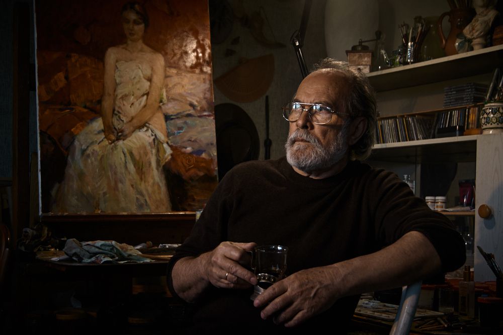 В мастерской художника