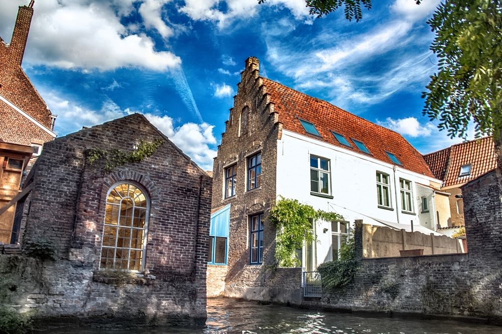 Along the Bruges' channels