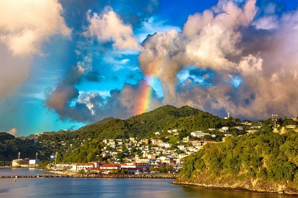 Grenada, after rain.