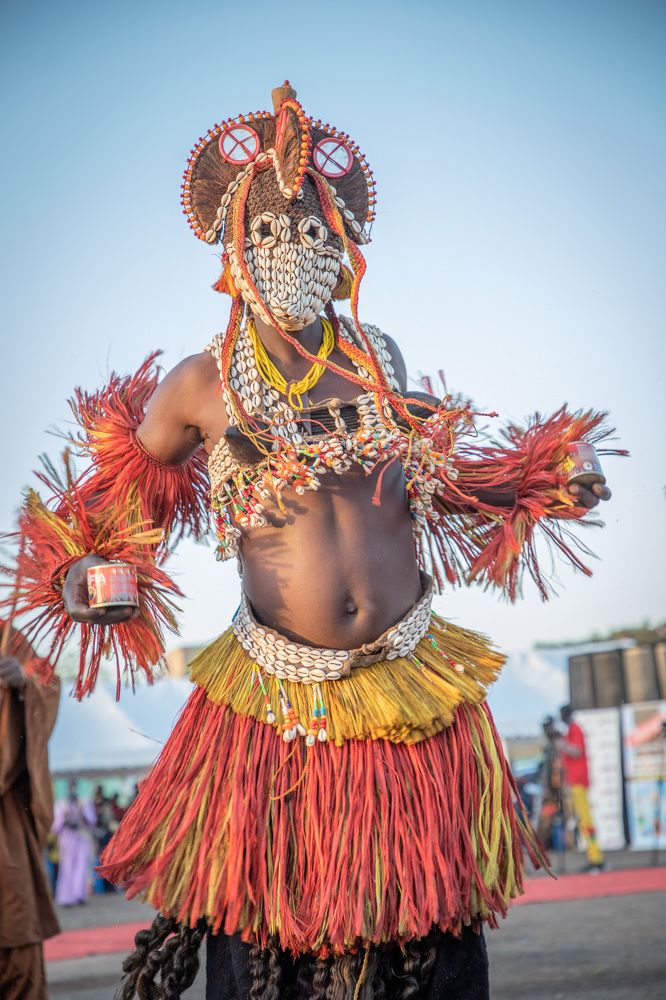 The ritual ceremony of dance and mask