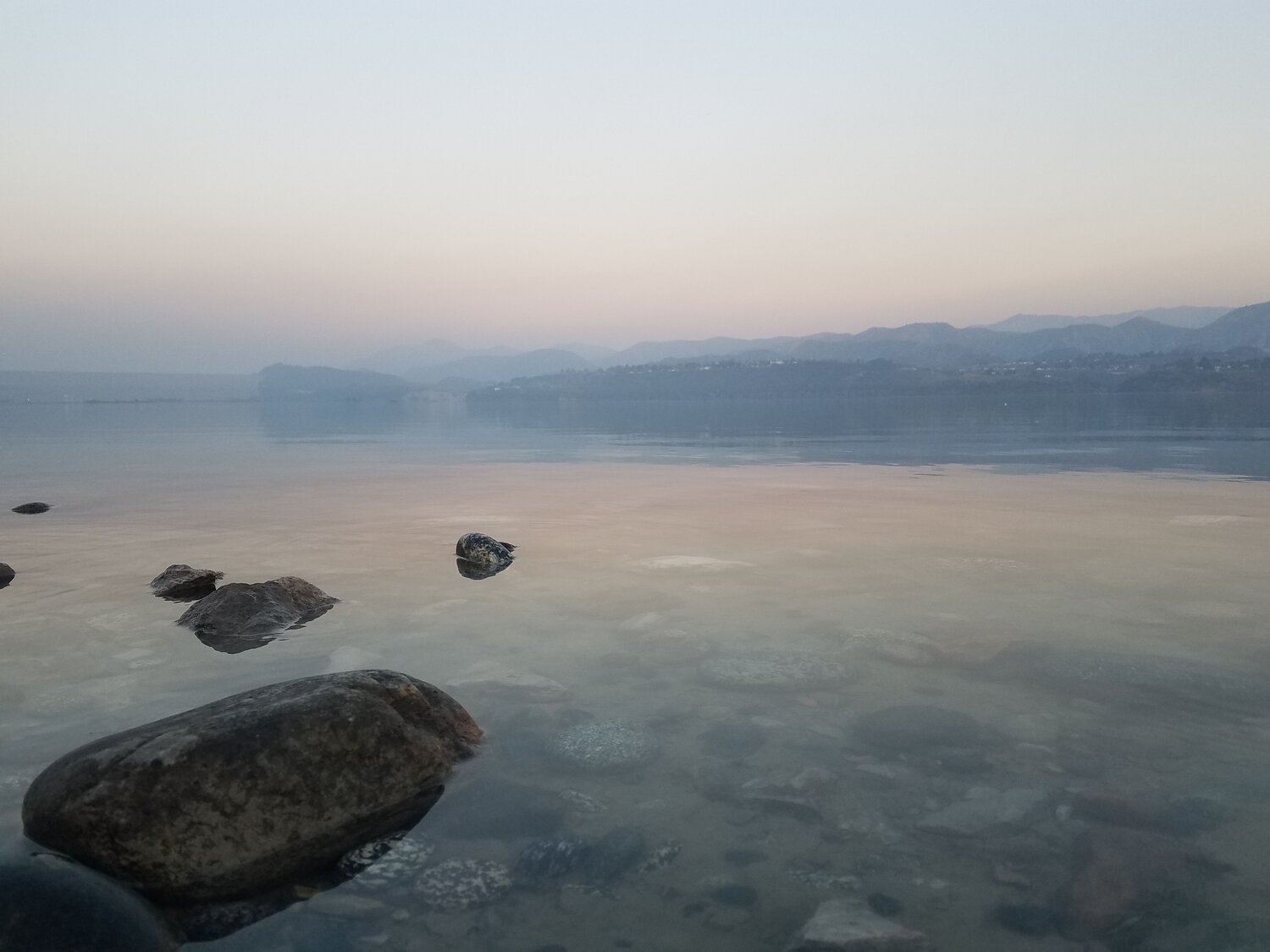 Clear waters