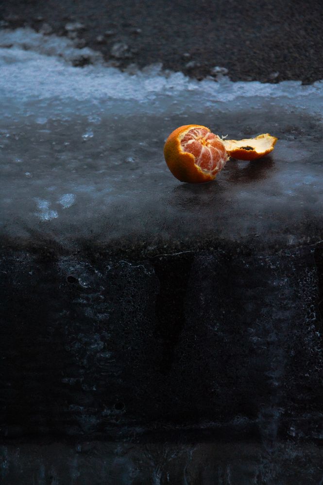 Мандарины и лёд