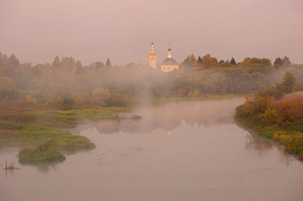 Осенняя утренняя нега Нерли