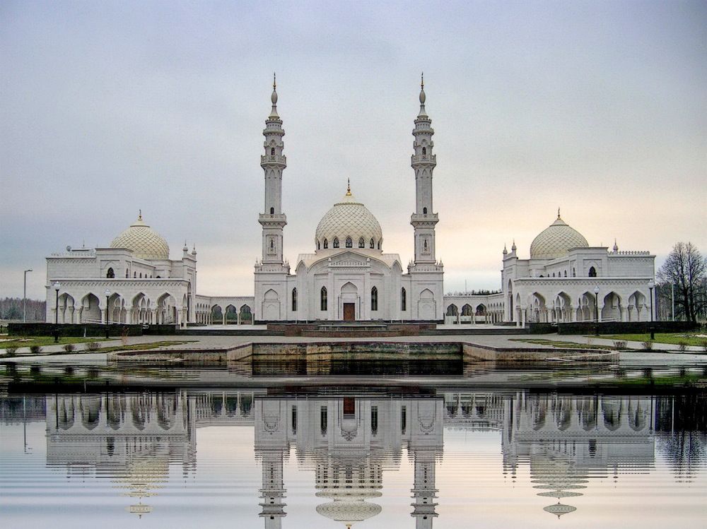 Белая мечеть. Татарстан.