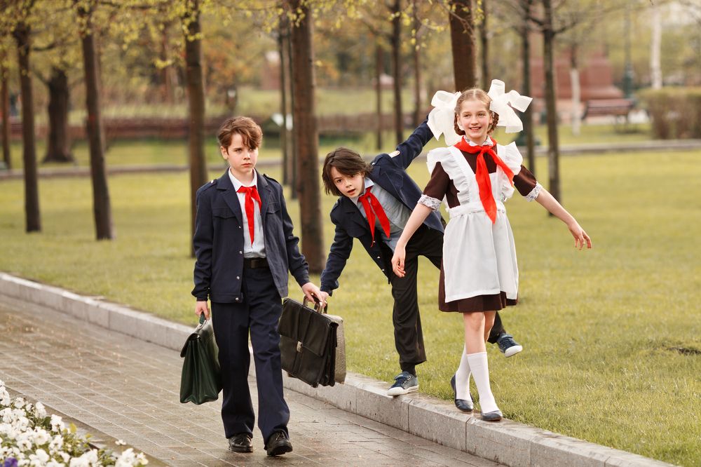 Веселые пионеры