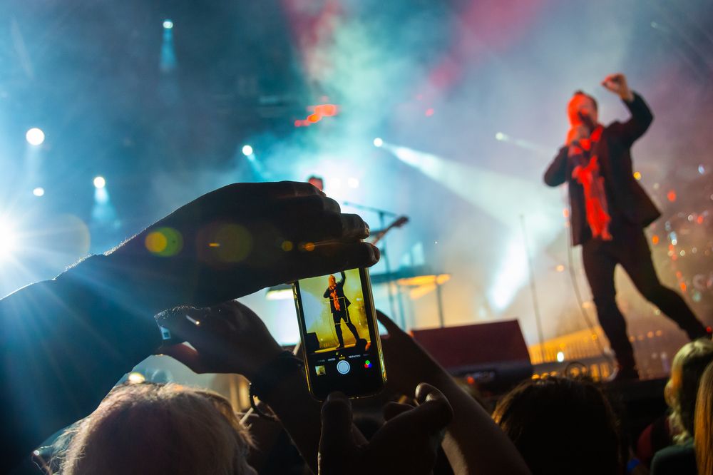 Simple Minds at Athens.