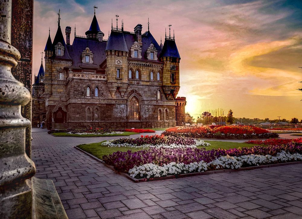 Замок в деревне)