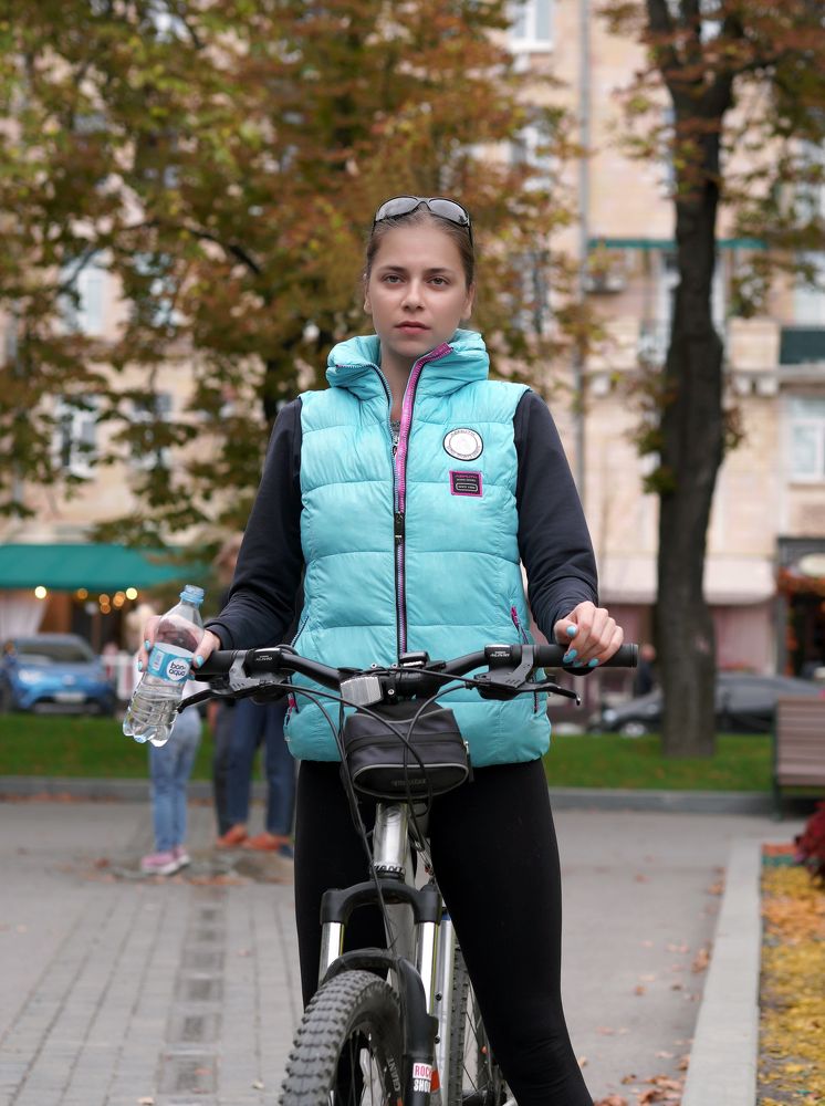 В кадре Наташа