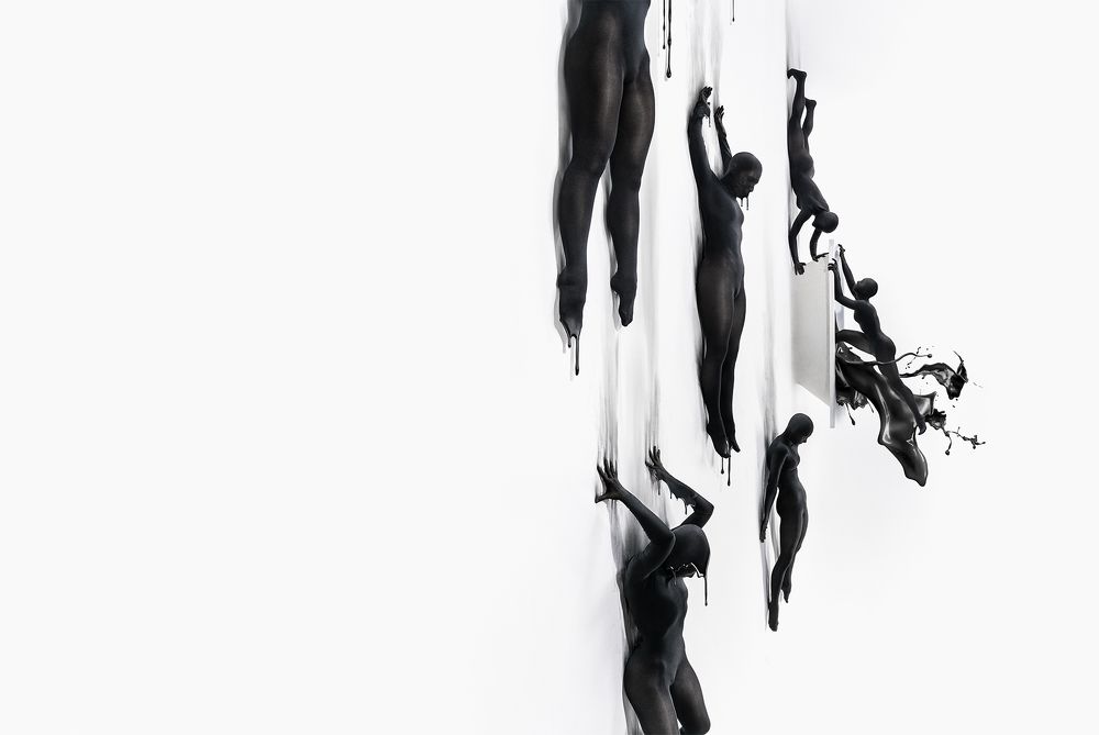 At the bottom of an oil well. Scene 01