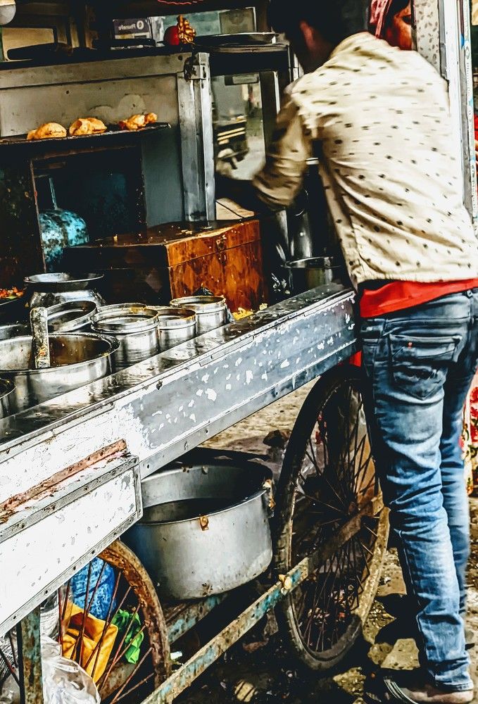 Evening smile with Street dishes