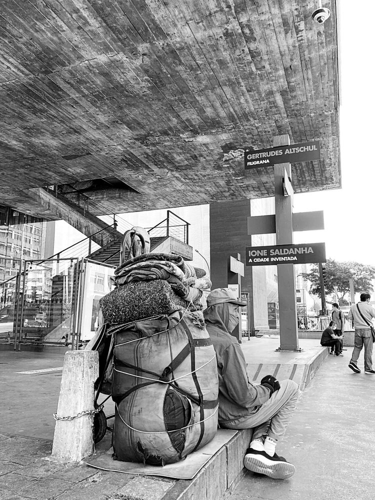 Homeless Below Culture Roof