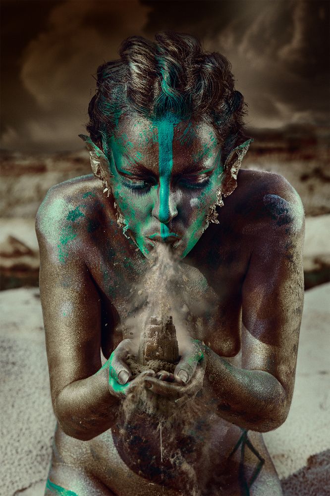 DESERT NYMPH. Dynamic