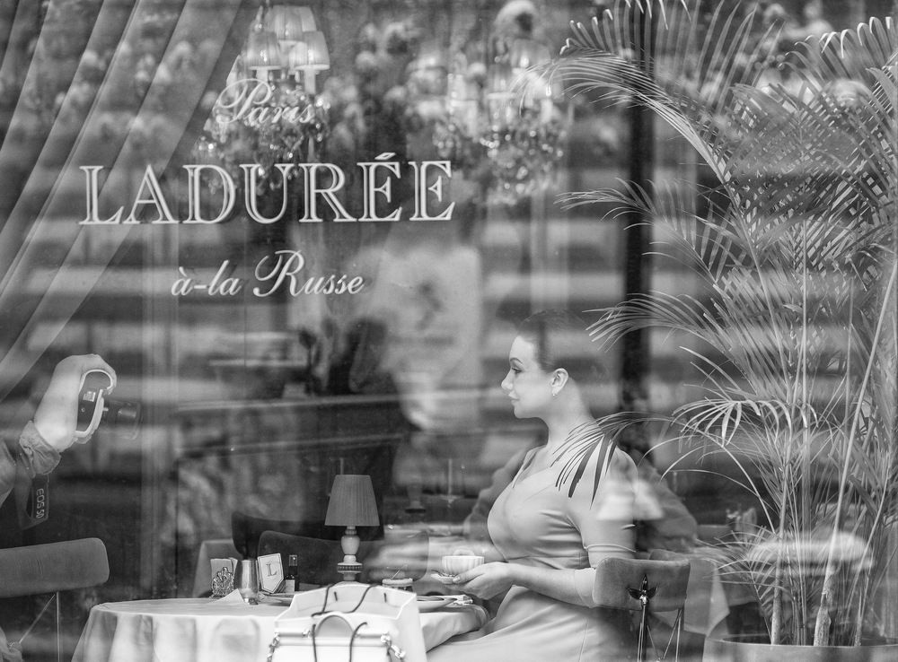 Фотосессия в кафе