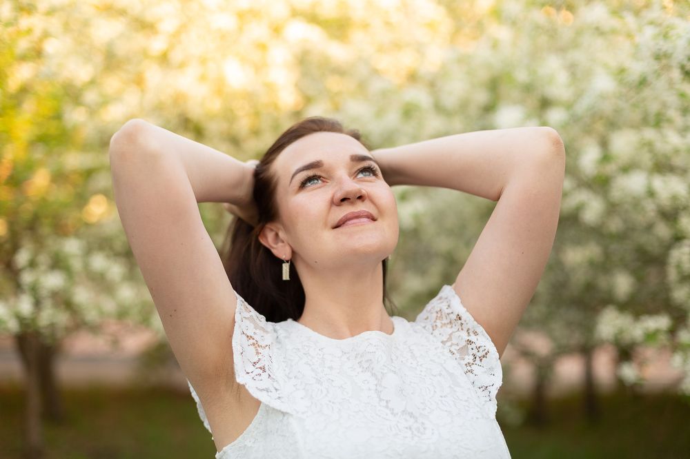 Яблони в цвету Анастасия