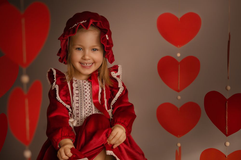 Портрет валентинки