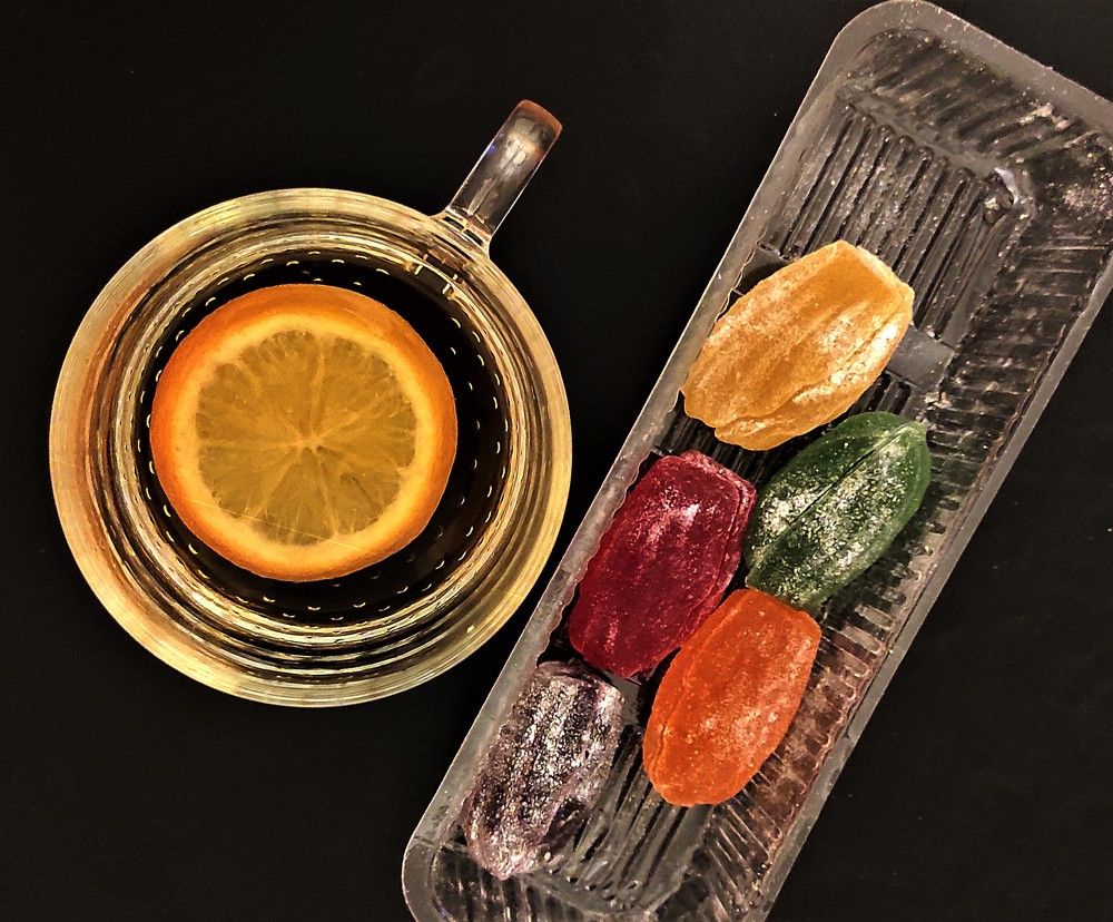 Утренний набор - сладости и чай