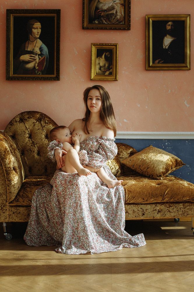 Ожившие полотна: Мадонна с младенцем