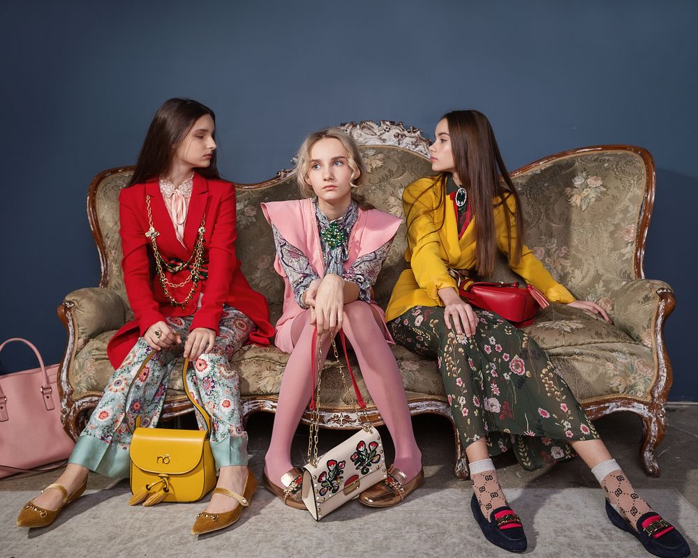 Фотосессия в стиле Gucci