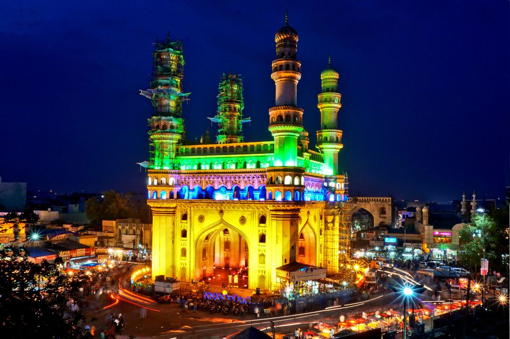 Colours in charminar