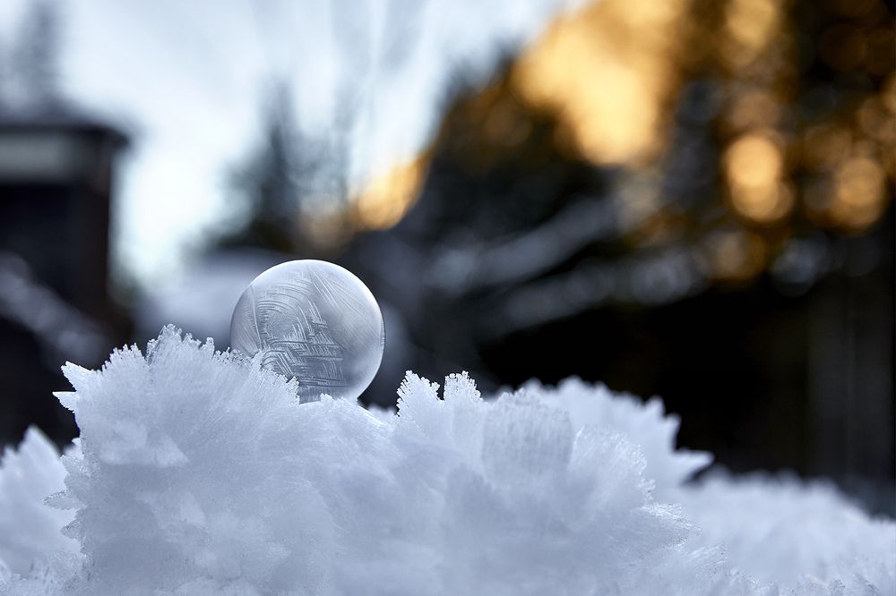 Ice bubble