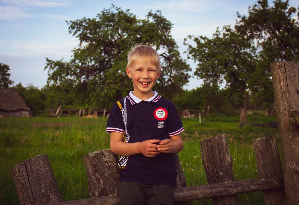 Летом в деревне