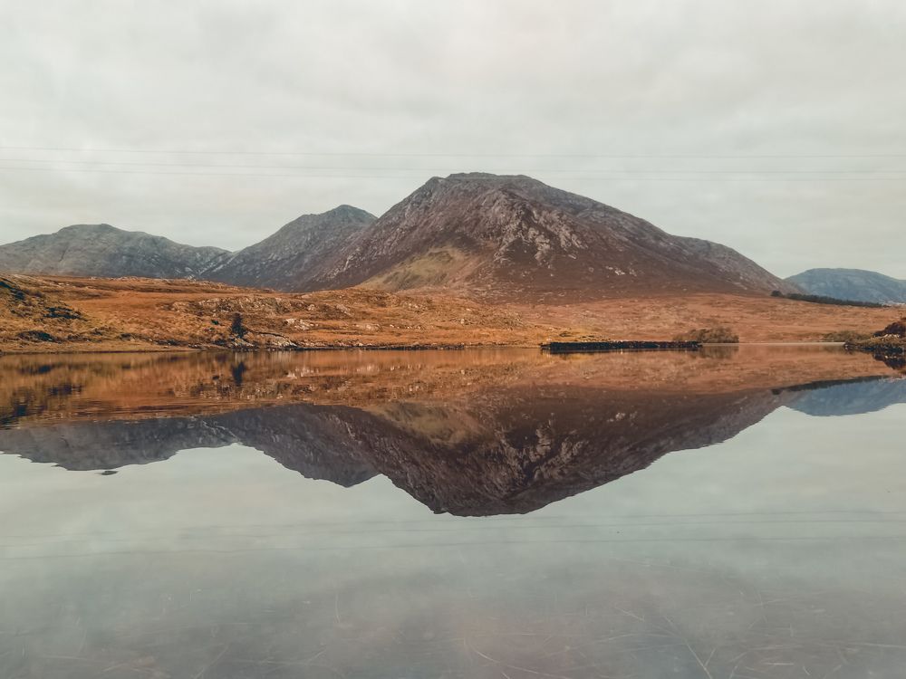 Connemara Mountain Reflection
