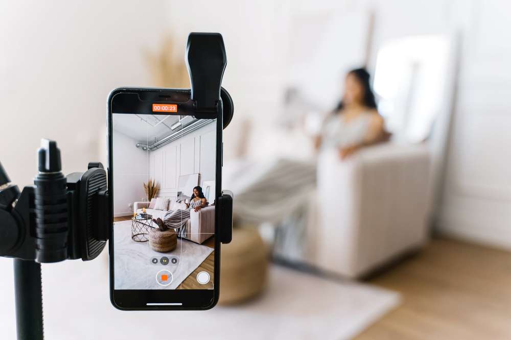 Behind the scenes of stock shooting project