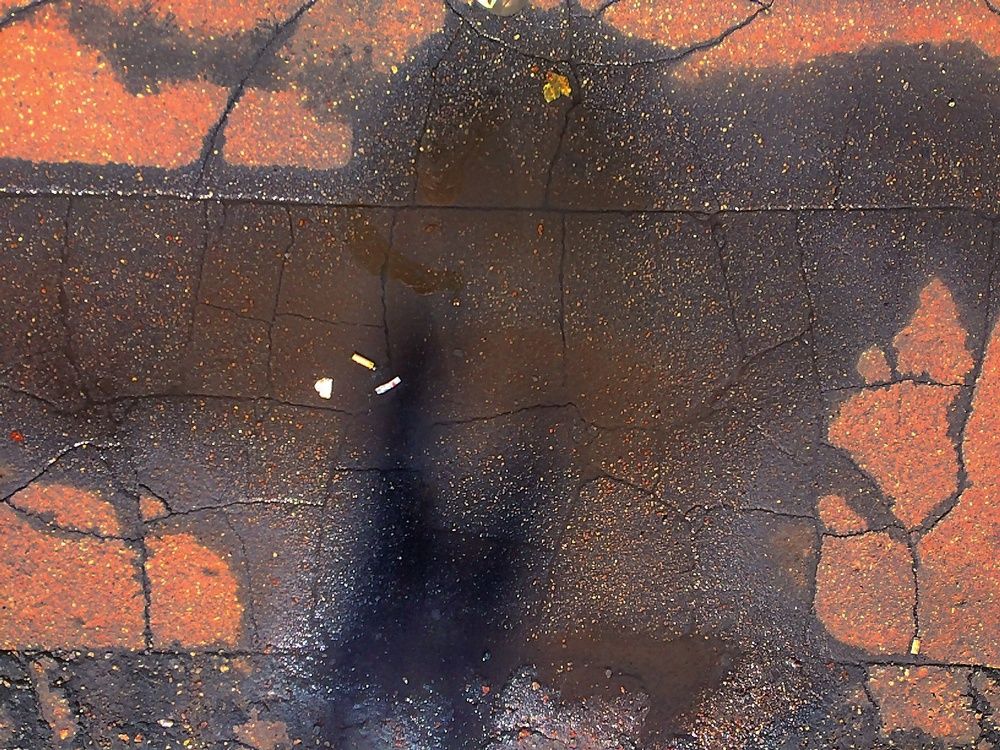 Look under your feet!  Don't pollute their world!  They suffer too!