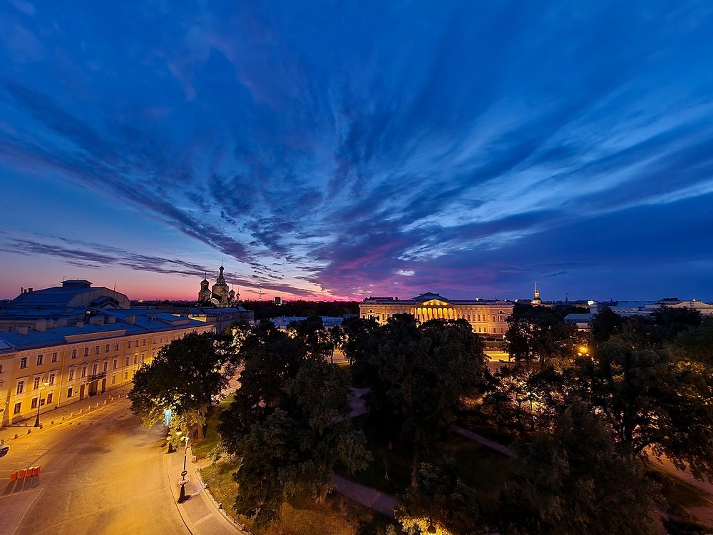 Ночной Санкт-Петербург