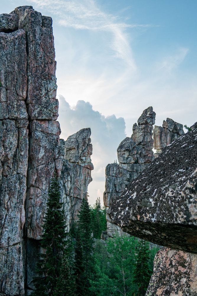 Южный Урал, Хребет Инзерские Зубчатки