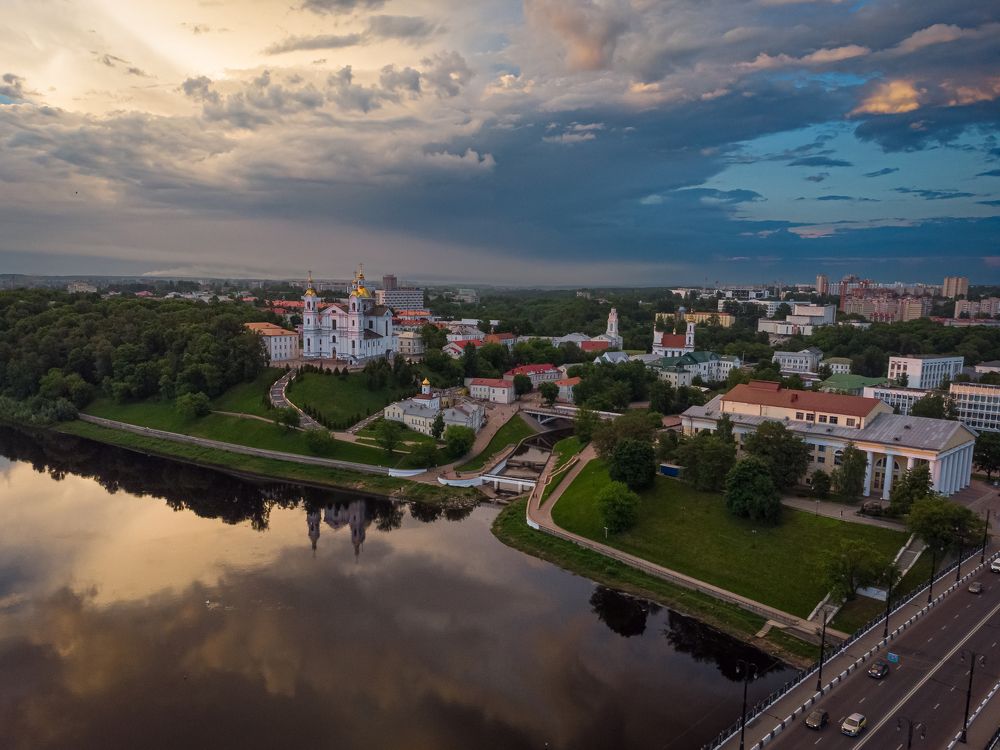 Закат над Витебском