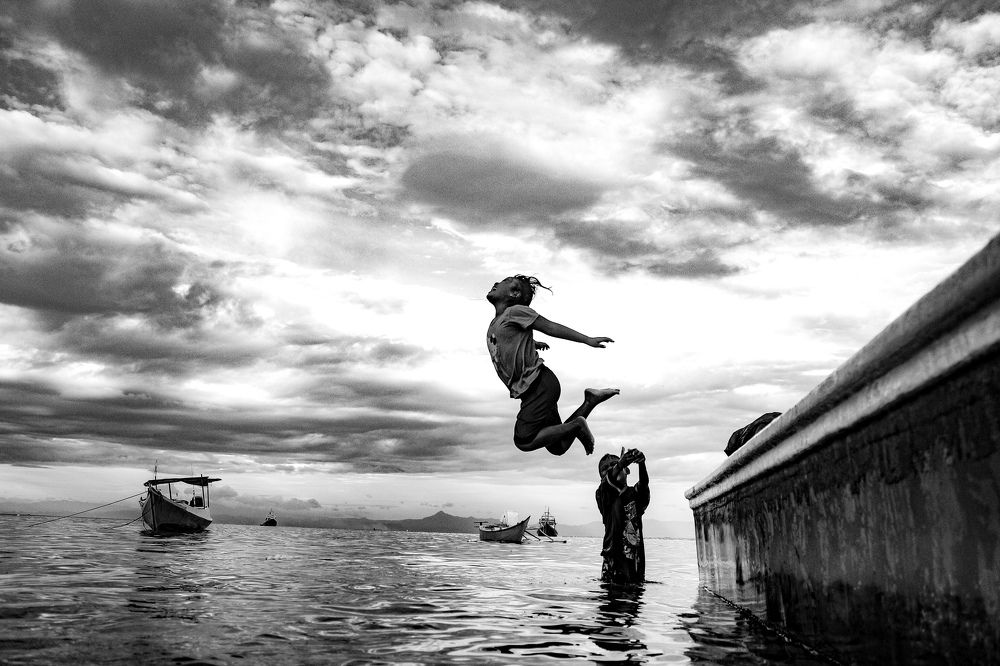 Indonesia island kids fun