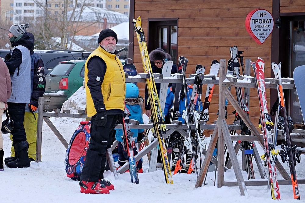 Лыжная парковка