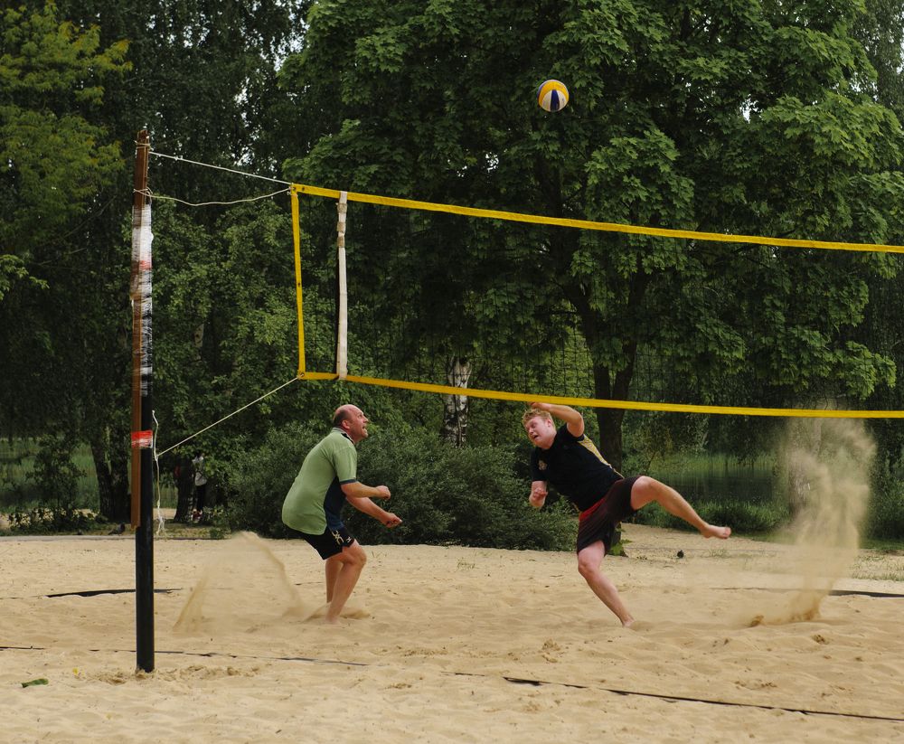 Трудный мяч!