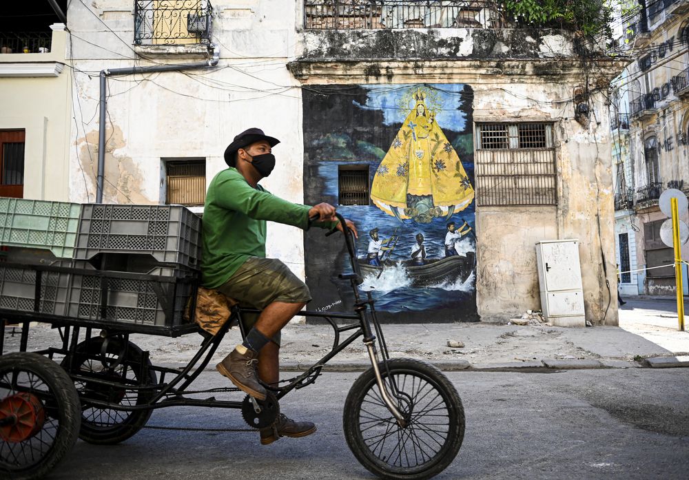 Virgin of charity the patron saint of Cuba!
