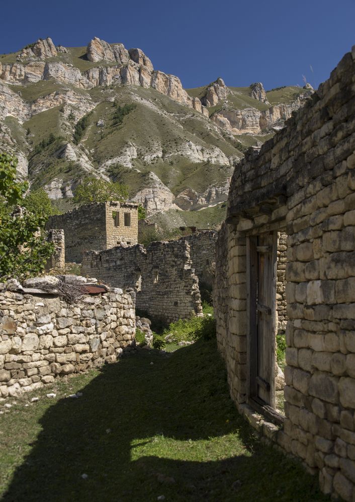 Древнее село в горах