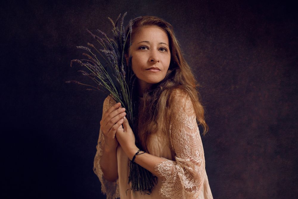 Dream Away - Lavender Self-Portrait