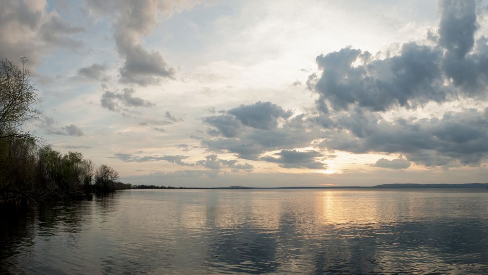 Panorama of the Volga Sea