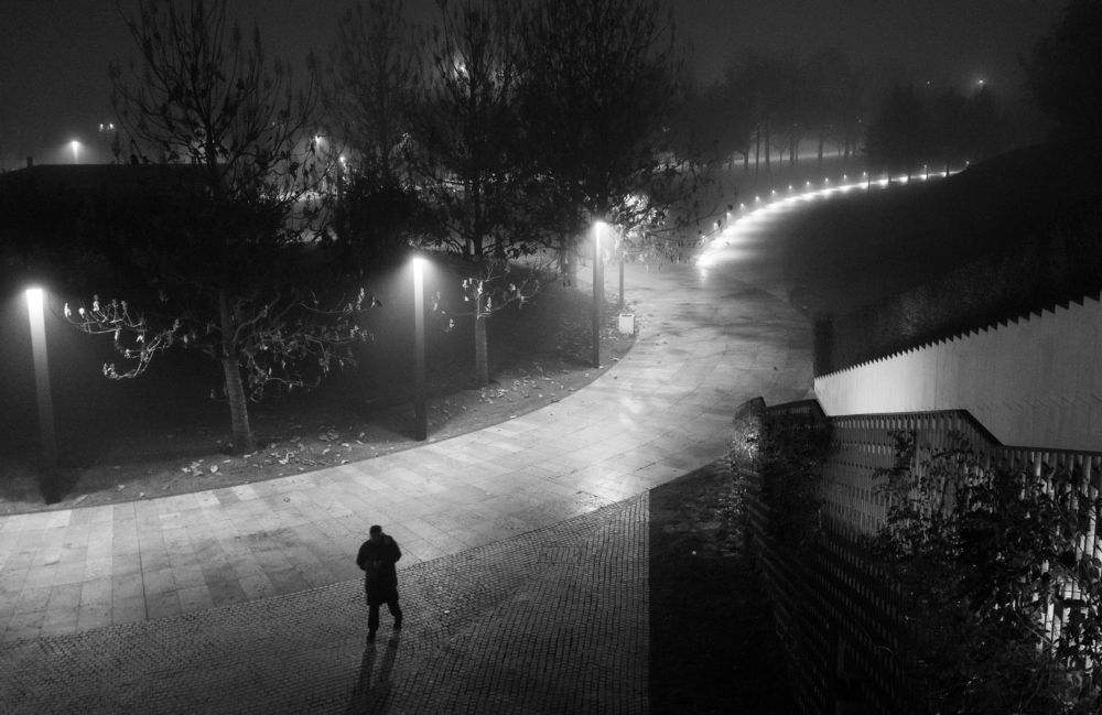 Туманный вечер