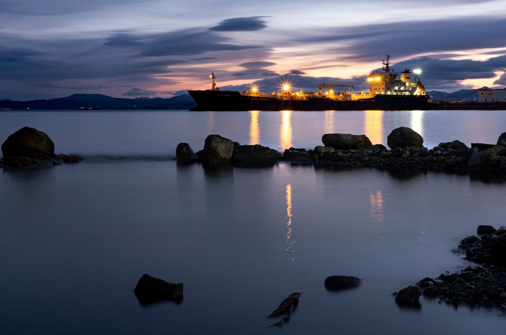 В нашу гавань заходили корабли