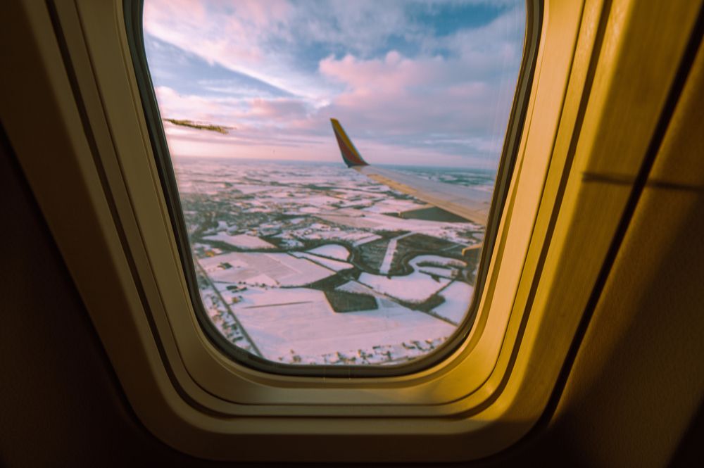 Touching snow for the first time