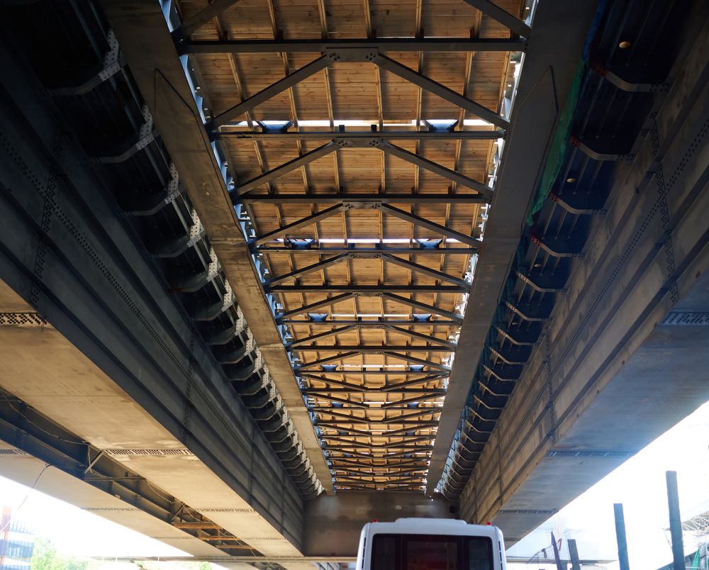 Строительство станции аэроэкспресса в Шереметьево В