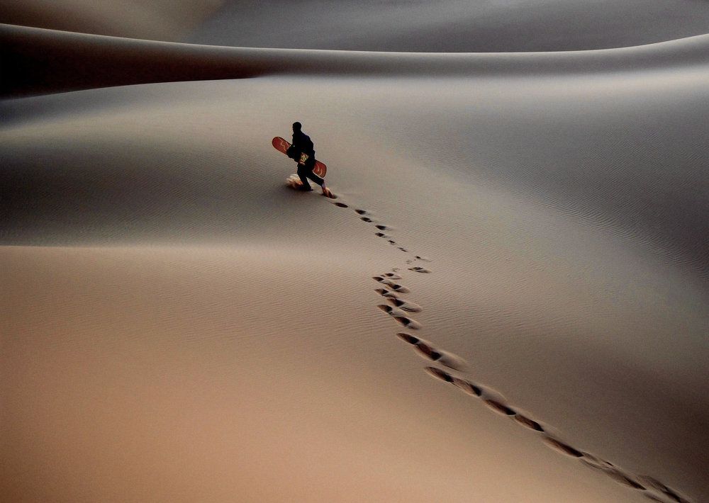 The Saharan skier