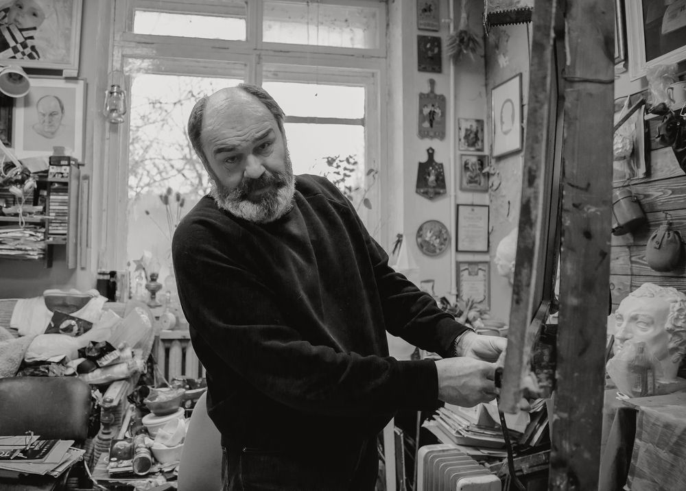 В мастерской художника