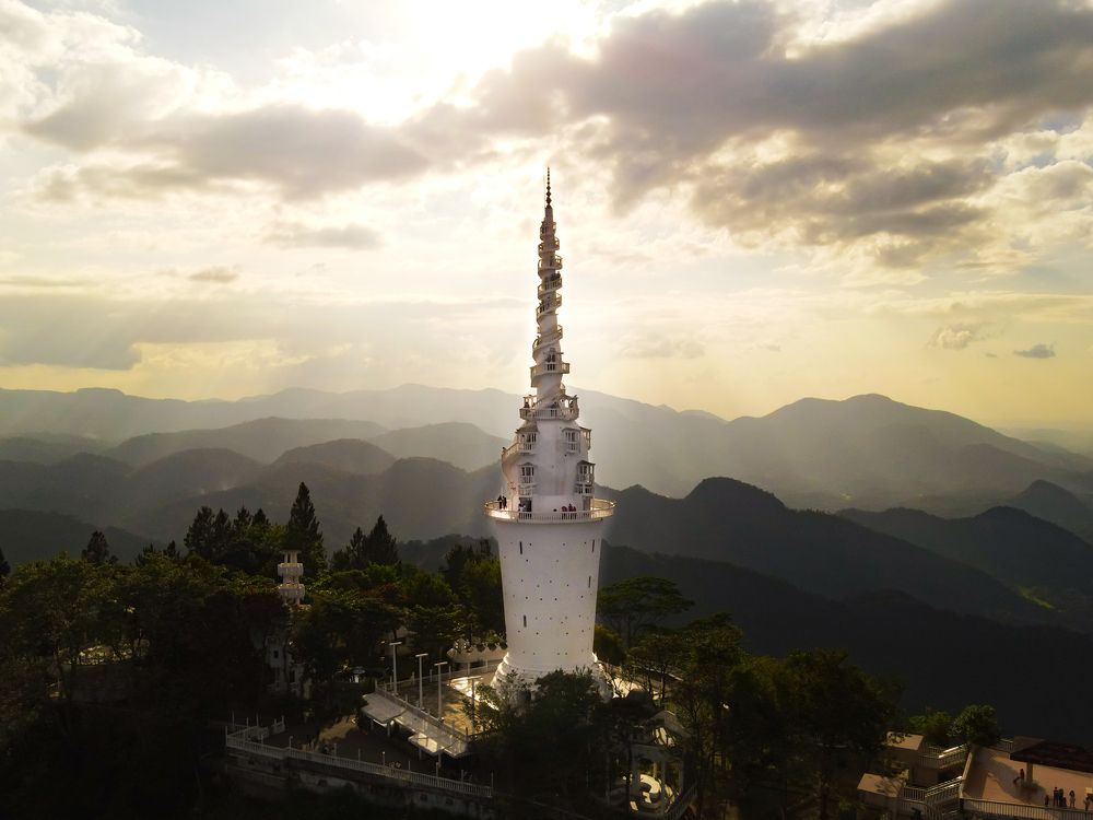 Spiral Tower in Sri Lanka
